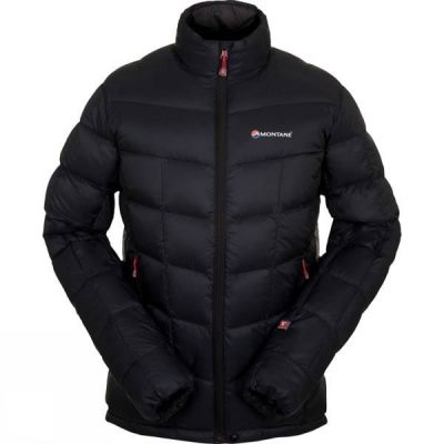 Chaquetas Montane Blue Ice Hombre - Negras / Rojas - Chile TUX741068